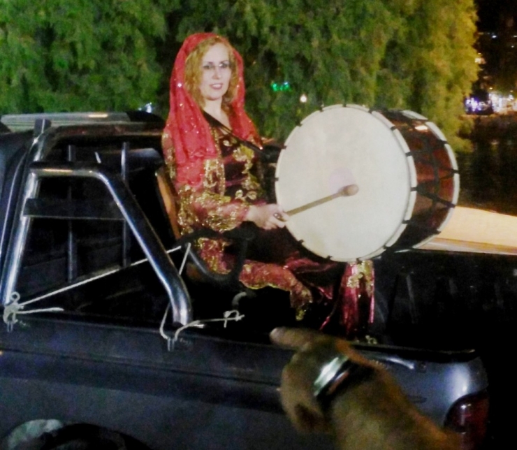 Datça’da Ramazan Davuluna Hanımeli Değdi