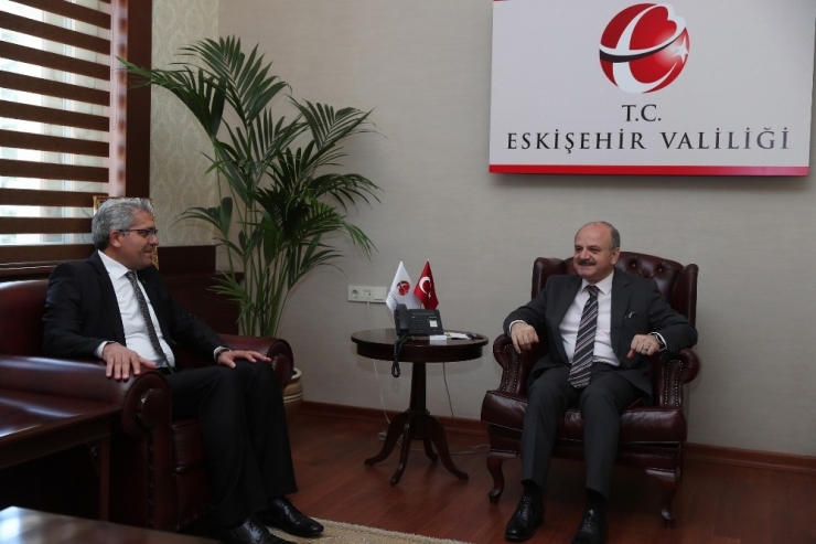 Eosb Yönetim Kurulu Vali Özdemir Çakacak’ı Ziyaret Etti
