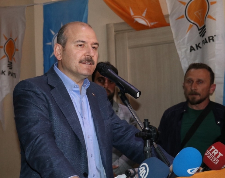 İçişleri Bakanı Süleyman Soylu Yüksekova’da