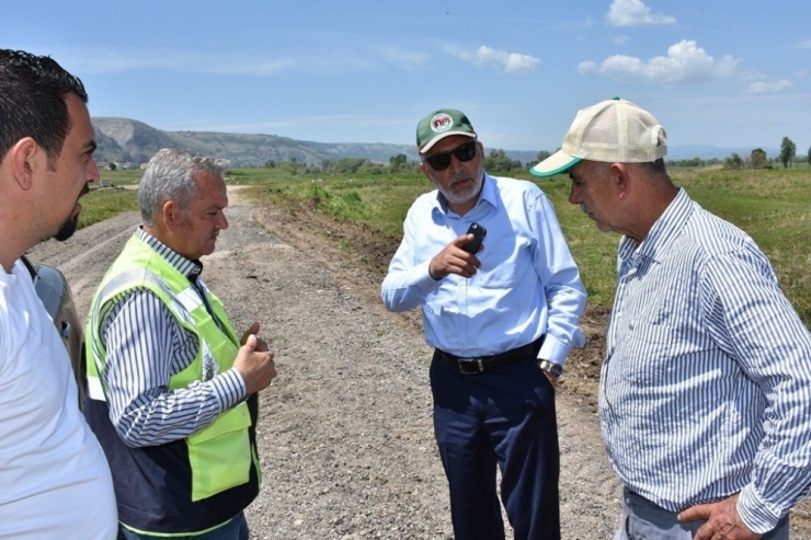 İnönü’de Yollar Yenileniyor