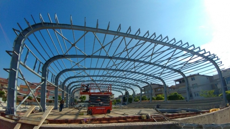 Darıca Bağlarbaşı Ortaokulu’na Spor Salonu Geliyor