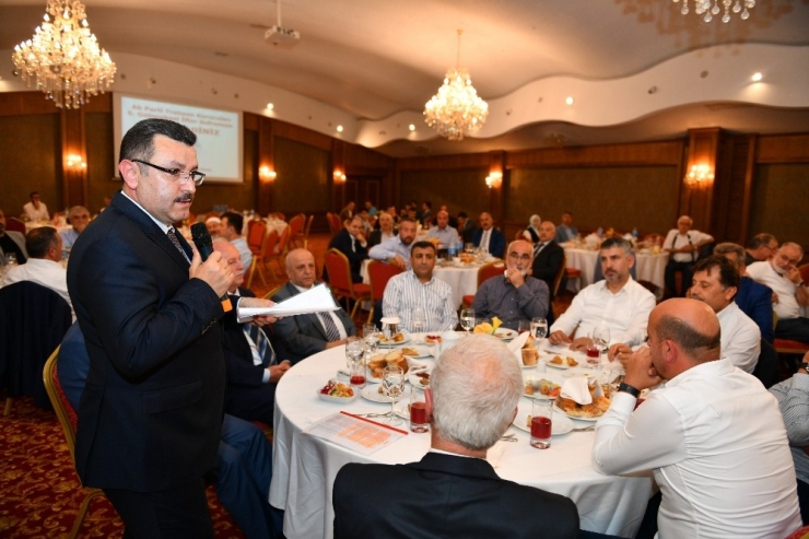 Ak Parti’nin Trabzon’daki Kurucuları İftar Yemeğinde Buluştu