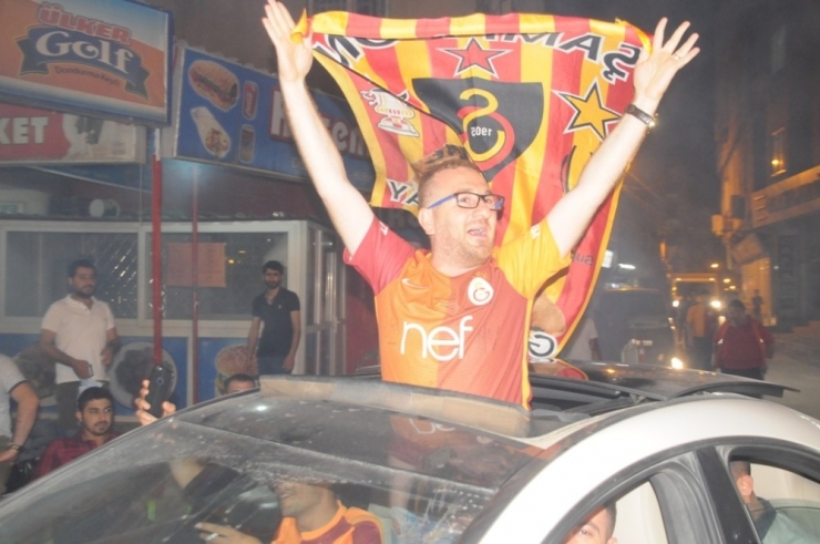 Cizre’de Galatasaray’ın Şampiyonluk Coşkusu