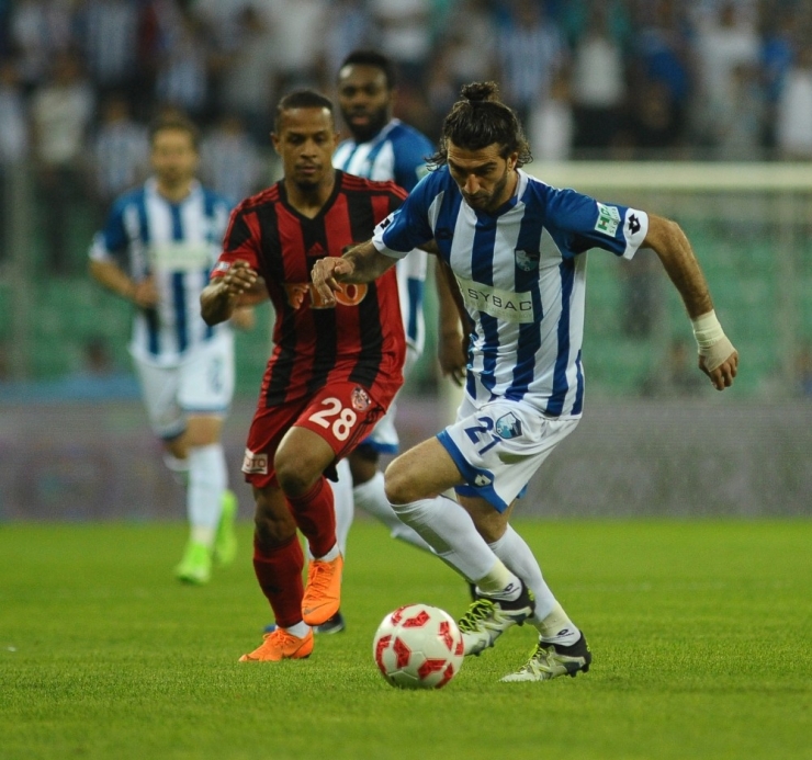 Spor Toto 1. Lig Play-off Finali: Gazişehir Gaziantep: 0 - Bb Erzurumspor: 0 (İlk Yarı Sonucu)