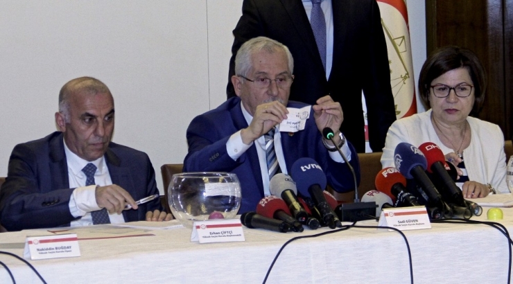 Partilerin Ve İttifakların Oy Pusulasındaki Yerleri Belli Oldu