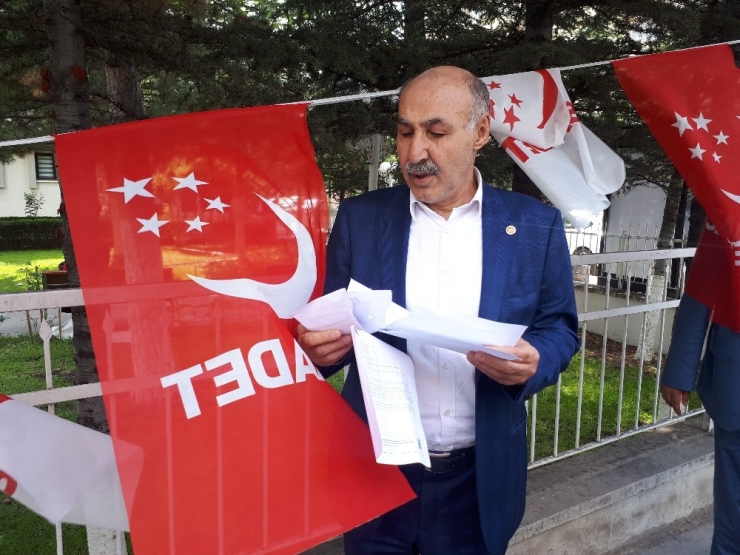 Saadet Partisi’nde “Liste Krizi”