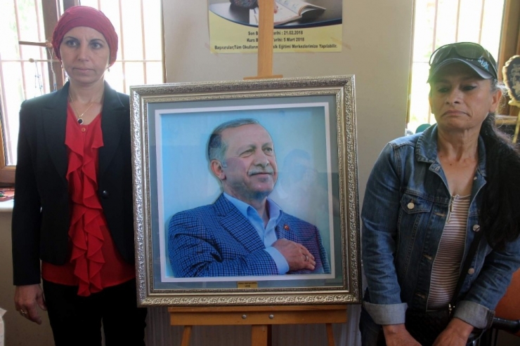 Engellilerden Göz Kamaştıran Sergi