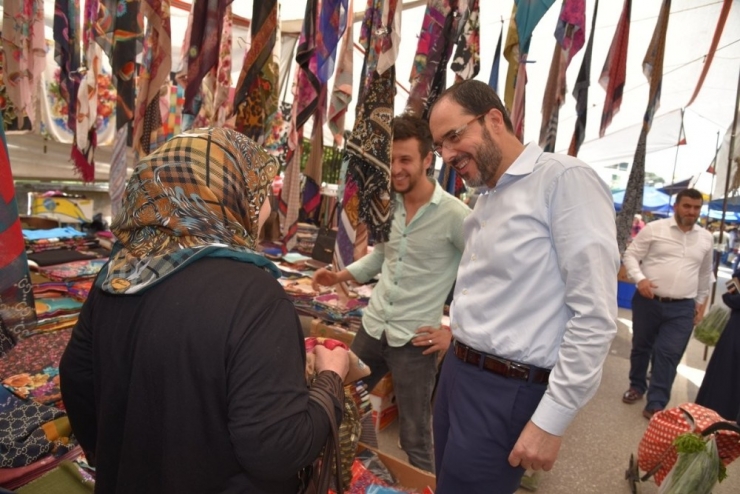 Başkan Ayaz’dan Esnaf Ziyareti