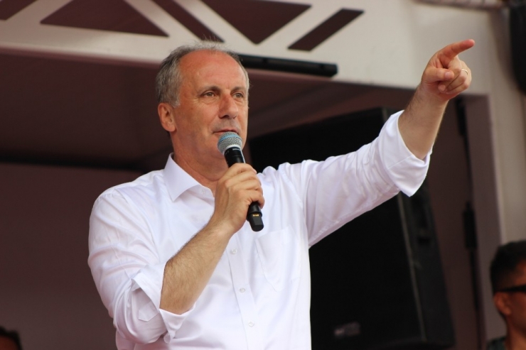 Cumhurbaşkanı Adayı Muharrem İnce Erzincan’da Konuştu