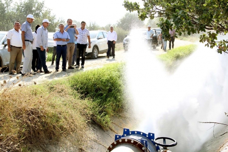 Sarıgöl Sulaması’nın Yüzde 80’i Tamamlandı