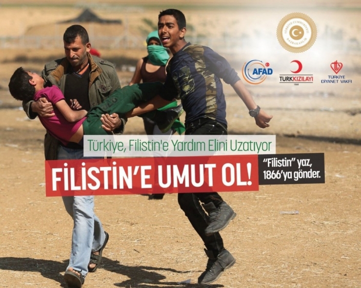 Filistin İçin ’İnsani Yardım Kampanyası’ Başlatıldı