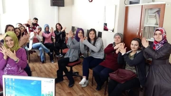 İşaret Dili Kursları Sona Erdi
