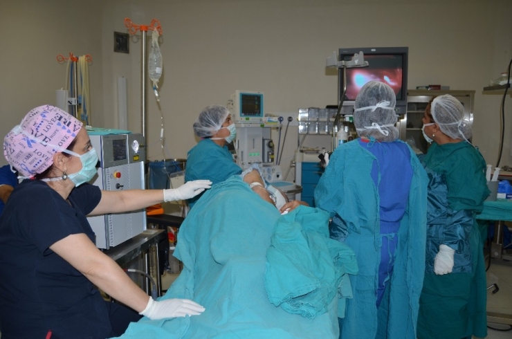 Alanya’da Lazerle Mide Tümörü Ameliyatına Başlandı