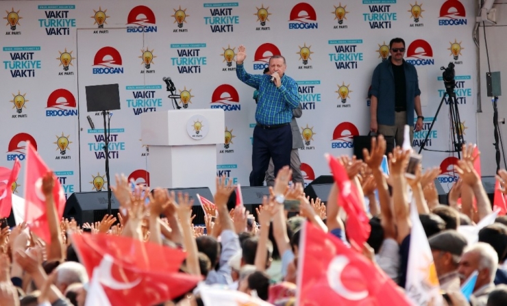 Cumhurbaşkanı Erdoğan: “Hdp’nin Barajı Geçmesini Bir Pkk, Bir De Chp İstiyor”