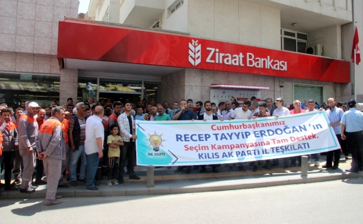 Yüzlerce Kilisli Cumhurbaşkanı Erdoğan’ın Seçim Kampanyası İçin Bağış Yaptı