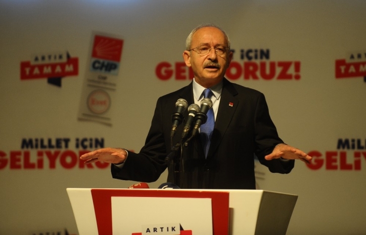 Kılıçdaroğlu: “Bu Para Ülkenin Kalkınması İçin Harcansaydı Fabrika Kuracak Yer Bulamazdık”