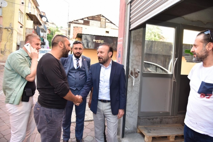 Başkan Doğan, Mahalle Gezilerini Sürdürüyor