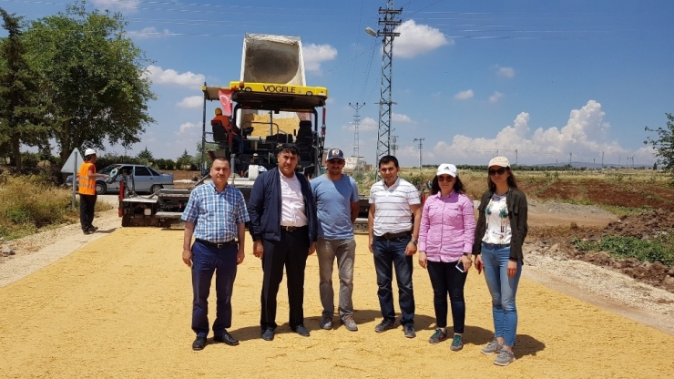 Köylerde Asfalt Çalışmaları Başladı