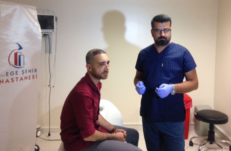 Özel Ege Şehir Hastanesi Saç Ekim Merkezi Açıldı