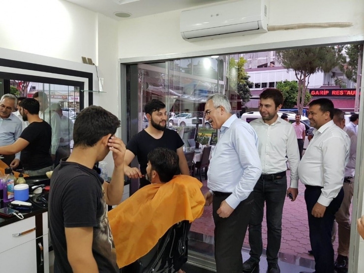 Aydın: “Esnafımızın Her Zaman Yanındayız”