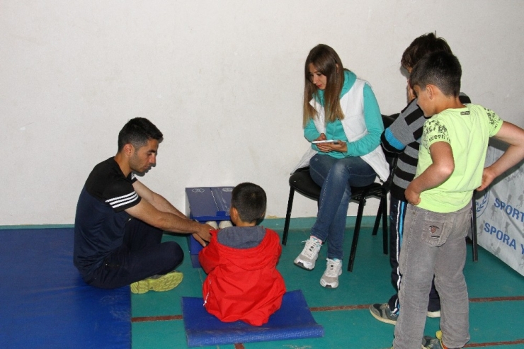 Hizan’da Sportif Yetenek Taraması Ve Spora Yönlendirme Projesi