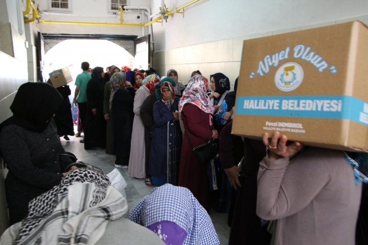 Şanlıurfa’da İhtiyaç Sahibi Ailelere Gıda Yardımı