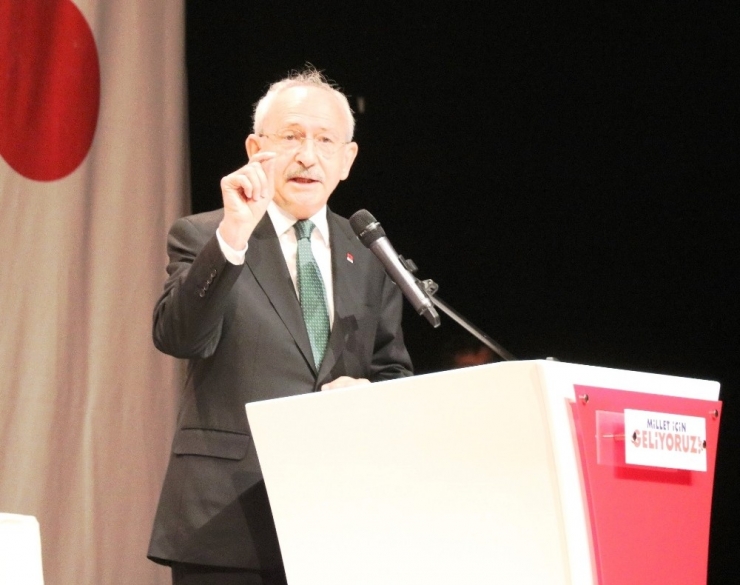 Chp Genel Başkanı Kılıçdaroğlu: “Ortadoğu Barış Ve İşbirliği Teşkilatı Kuracağız”