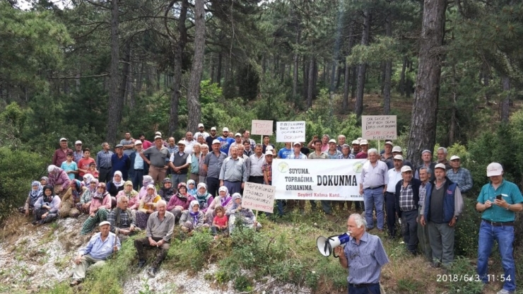 Ödemişli Çevrecilerden Taş Ocaklarına Tepki