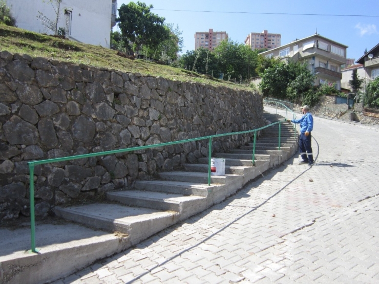 İzmit’te Çevre Düzenlemeleri Sürüyor