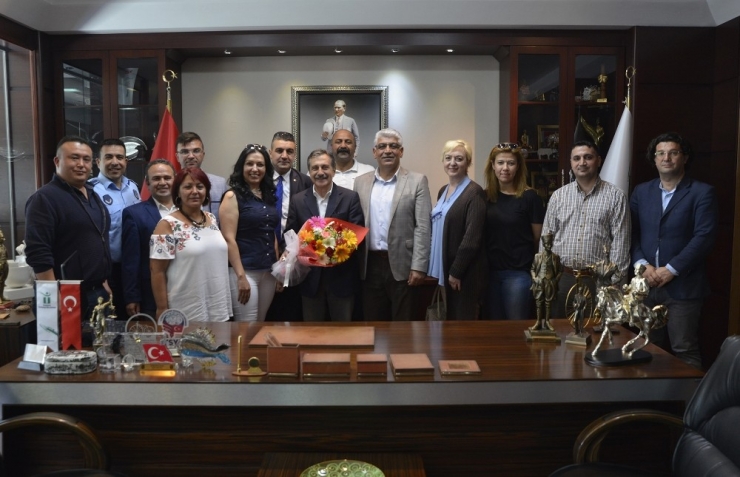 Ataç, Tüm Bel - Sen Genel Başkanı Bozkurt’u Ağırladı