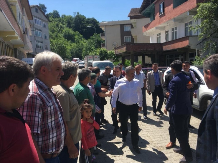 Cumhur Ünal Yenice’de Seçim Çalışması Yaptı