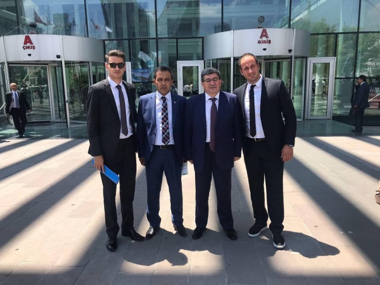 Başkan Can, Bakan Özhaseki İle Bir Araya Geldi