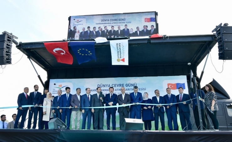 Kahramanmaraş’ta Atıksu Arıtma Tesisi Açıldı