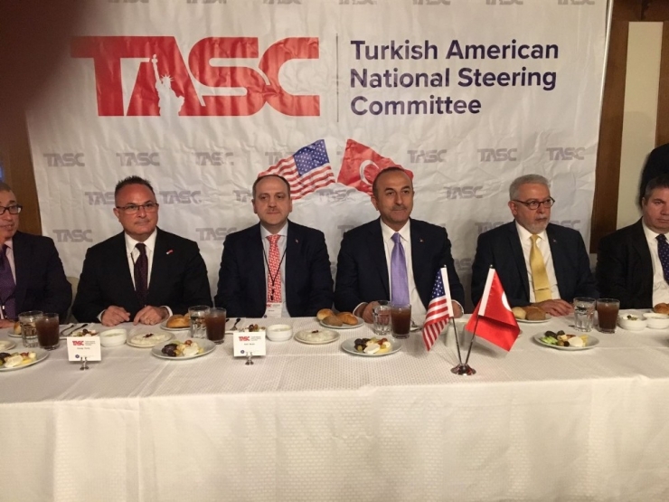 Bakan Çavuşoğlu, Abd’de