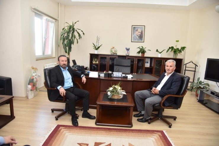 Doğan’dan Telekom Müdürüne Ziyaret