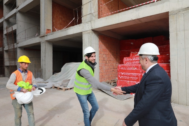 Körfez Tematik Lise’nin İnşaatı Hızla Devam Ediyor