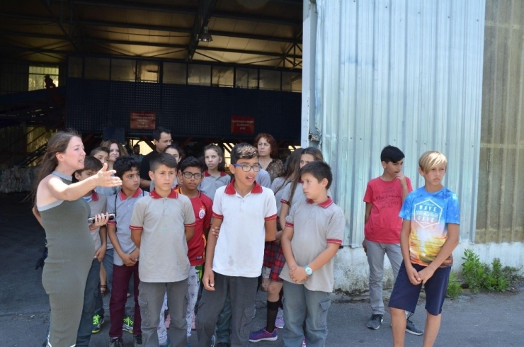 Öğrenciler Ambalaj Atıkları Toplama Ve Ayırma Tesisini Gezdi