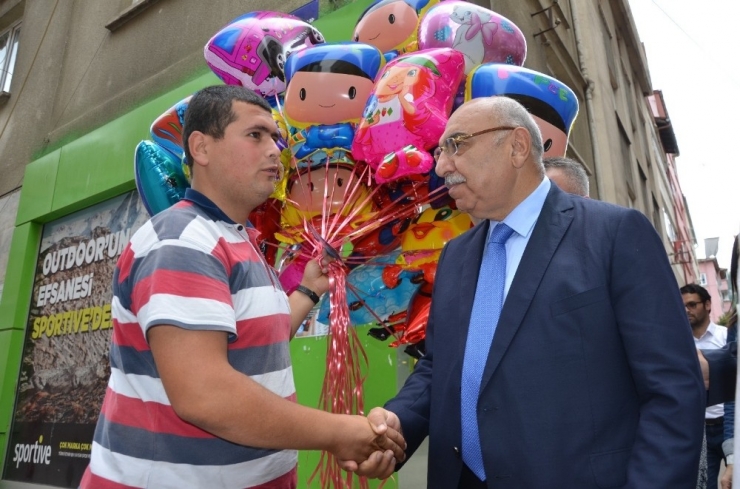 Yediyıldız Altınordu’da Esnafla Buluştu