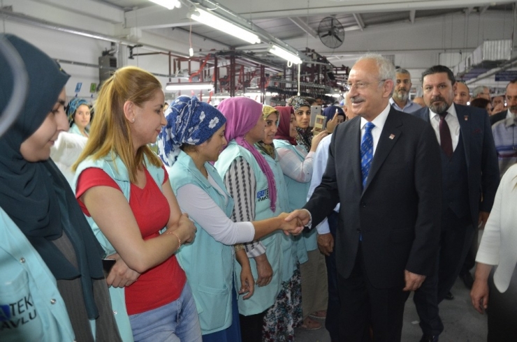 Kılıçdaroğlu’ndan İşçilere "Asgari Ücret 2 Bin 200 Tl Olacak" Sözü