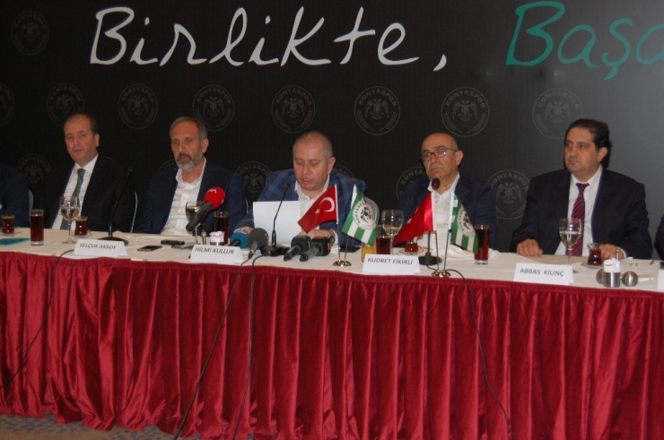 Hilmi Kulluk, Konyaspor’a Başkan Adaylığını Açıkladı