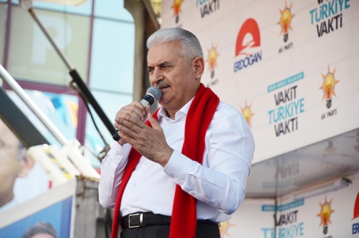 Başbakan Yıldırım: “Fetö’nün Oyuncağı Olmuş Bazı Hizipçiler Milliyetçi Kardeşlerimin Temsilcisi Değildir”