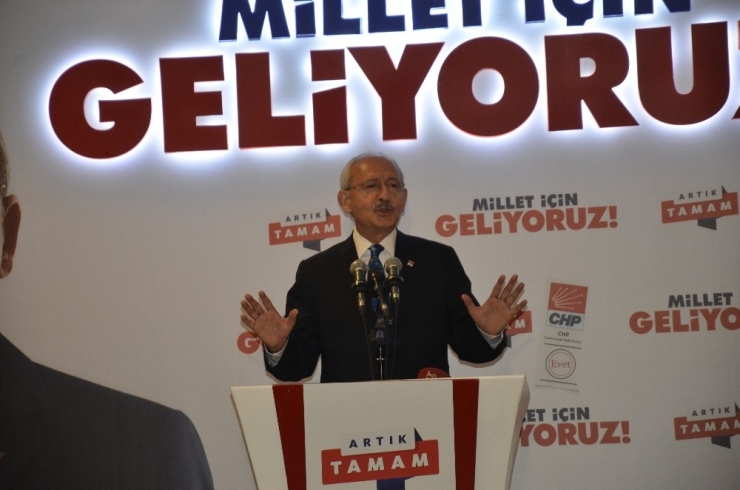 Kılıçdaroğlu: "25’inde İnşallah En Geç 1 Ay İçerisinde Ohal Bitecektir"