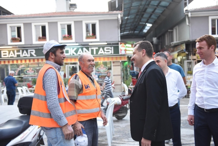 Karesi’nin Sokaklarına Antik Kilit Taşı Döşeniyor