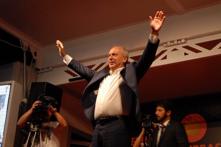 Chp Cumhurbaşkanı Adayı Muharrem İnce: