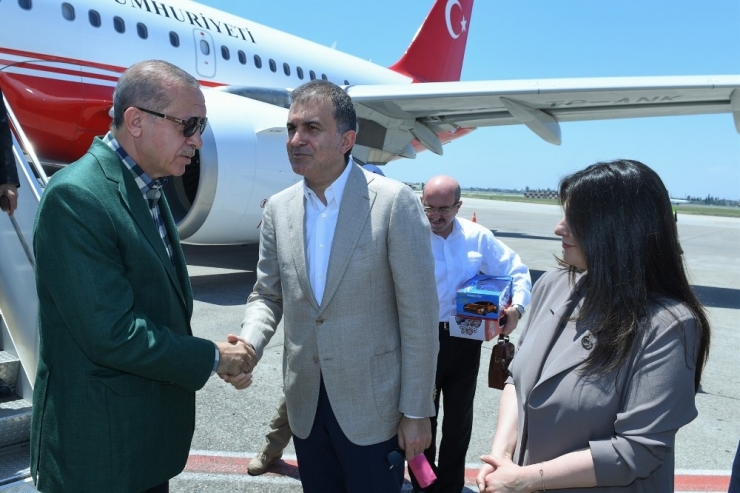 Cumhurbaşkanı Erdoğan Adana’da