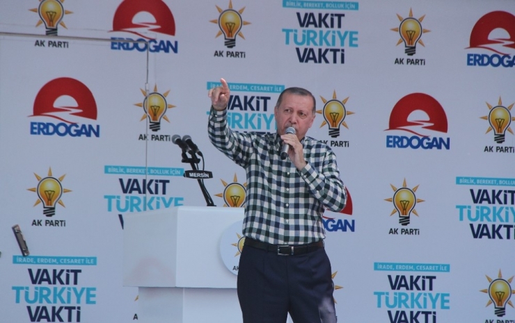 Cumhurbaşkanı Erdoğan Mersin’de (2)