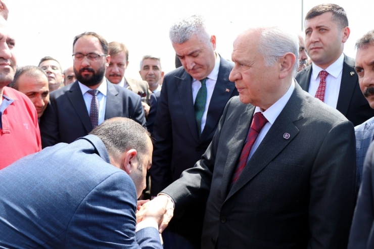 Devlet Bahçeli Kayseri’de