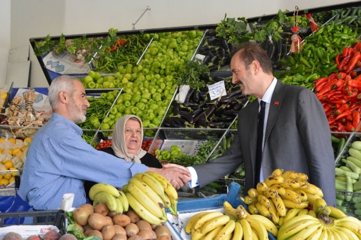 Mhp’li Osmanağaoğlı, Bornova’da Seçmenlerle Buluştu