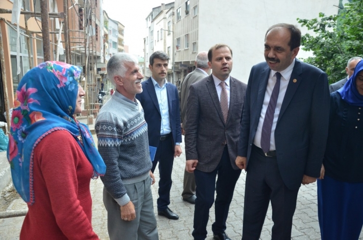 Ak Parti Trabzon Milletvekili Balta Seçim Çalışmalarına Ara Vermeden Devam Ediyor