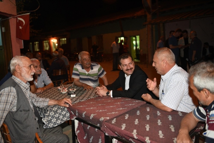 Başkan Yılmaz’a Baba Ocağından Tam Destek